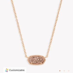 Kendra scott drusy rose gold